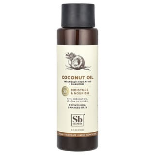 Soapbox, Coconut Oil Shampoo, Moisture & Nourish, Dry, Damaged Hair, 16 fl oz (473 ml)