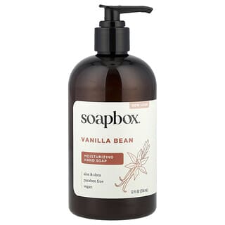 Soapbox, Moisturizing Hand Soap, Vanilla Bean, 12 fl oz (354 ml)