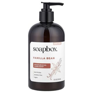 Soapbox, Moisturizing Hand Soap, Vanilla Bean, 12 fl oz (354 ml)