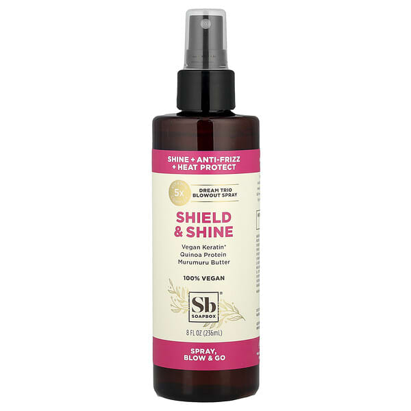 Soapbox, Shield & Shine, 드림 트리오 블로아웃 스프레이, 236ml(8fl oz)
