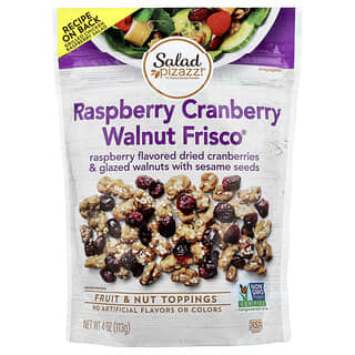 Salad Pizazz!, Fruit & Nut Toppers, Raspberry Cranberry Walnut Frisco, 4 oz (113 g)