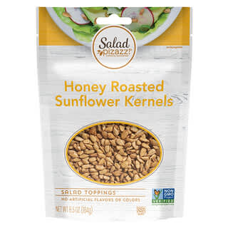 Salad Pizazz!, Honey Roasted Sunflower Kernels, mit Honig geröstete Sonnenblumenkerne, 184 g (6,5 oz.)