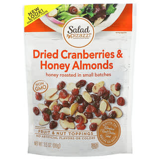 Salad Pizazz!, Fruit & Nut Toppers, Dried Cranberries & Honey Almonds, 3.5 oz (99 g)