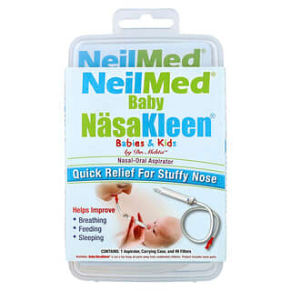 Squip, NeilMed NasaKleen, Babies & Kids Nasal-Oral Aspirator, 1 Kit