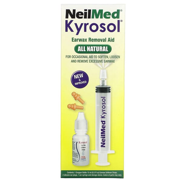 NeilMed, Kyrosol 耳垢去除輔助工具，無乙醇，5 件套