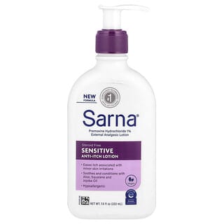 Sarna, Loção Anticoceira, Sensível, 222 ml (7,5 fl oz)