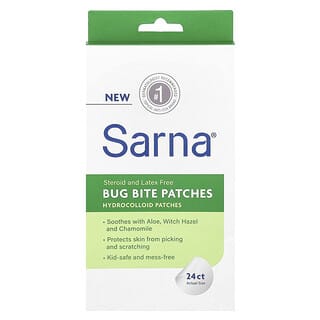 Sarna, Bug Bite Patches, 24 Count