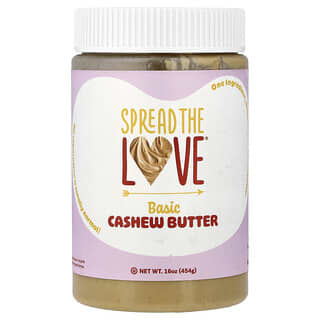 Spread The Love, Cashew Butter, Basic , 16 oz (454 g)