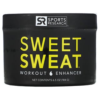 Sports Research, Sweet Sweat Workout Enhancer, 6.5 oz (184 g)