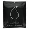 Sweet Sweat Waist Trimmer (חגורת מותניים לאימון), מדיום, שחור וצהוב, חגורה אחת (1)