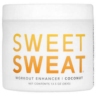 Sports Research, Sweet Sweat, odżywka na trening, kokos, 383 g