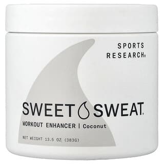 Sports Research, Sweet Sweat®, Workout Enhancer, Coconut, 13.5 oz (383 g)