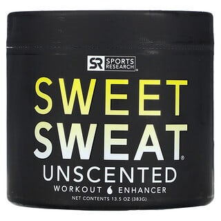 Sports Research, Sweet Sweat, Stimulateur d'entraînement, Sans parfum, 13.5 oz (383 g)