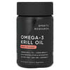 Aceite de kril con omega-3, Doble concentración, 1000 mg, 30 cápsulas blandas