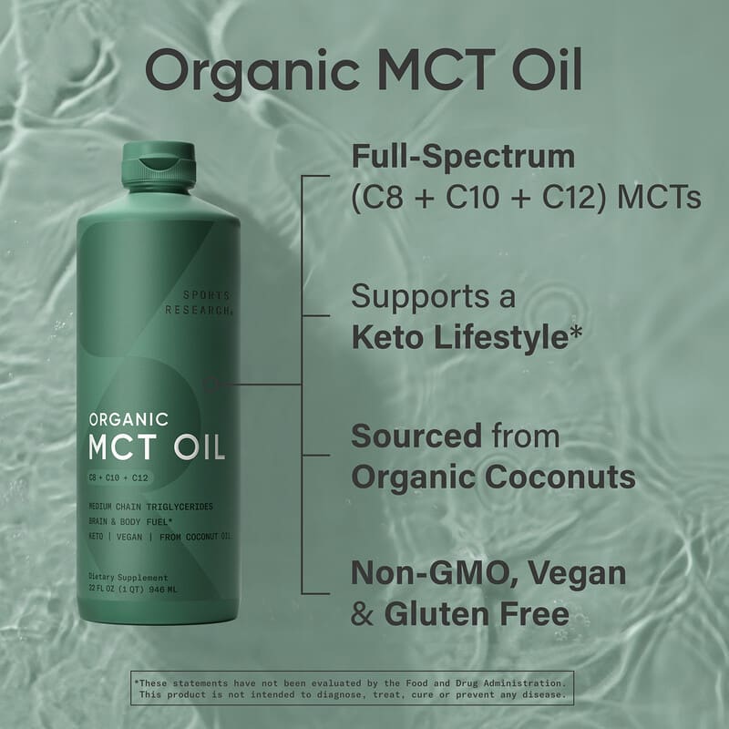 SPORTS RESEARCH スポーツリサーチ オーガニック MCTオイル