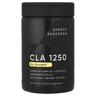 Sports Research, CLA 1250, 소프트젤 90정