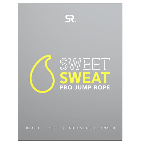 سبورتس ريسورش‏, حبل القفز للمتمرسين Sweet Sweat، أسود، حبل قفز 1