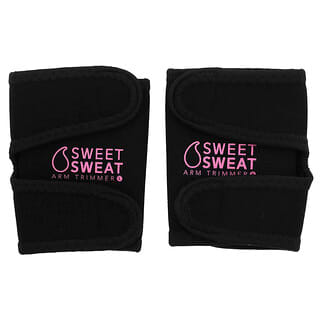 Sports Research, Sweet Sweat, триммеры для рук, средние, черный и розовый, 1 пара