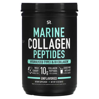 Sports Research, Peptides de collagène marin, Non aromatisé, 340 g