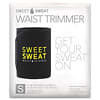Sweet Sweat Waist Trimmer, Small, Black & Yellow, 1 Belt