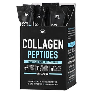 Sports Research, Collagen Peptides, Unflavored, 20 Packets, 0.39 oz (11 g) Each