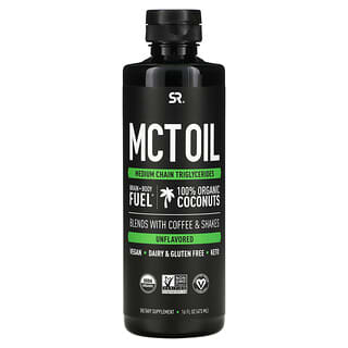 Sports Research, Aceite MCT, sin sabor, 16 oz (473 ml)
