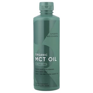 Sports Research, 유기농 MCT 오일, C8 + C10 + C12, 473ml(16fl oz)