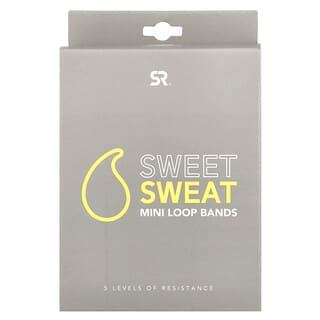 Sports Research, Sweet Sweat, mini opaski pętelkowe, 5 opasek pętelkowych