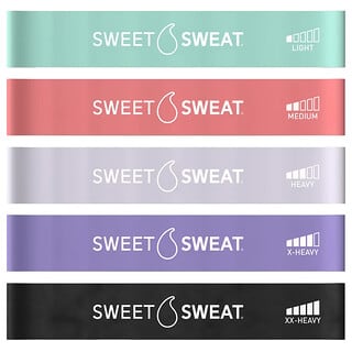 Sports Research, Sweet Sweat®, Mini Loop Bands, 5 Loop Bands