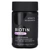 Biotina con aceite de coco, 10.000 mcg, 30 cápsulas blandas vegetarianas