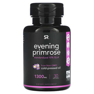 Sports Research, Evening Primrose, Cold-Pressed Oil, 1,300 mg, 30 Softgels