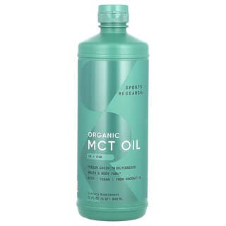 Sports Research, Organic MCT Oil, Bio-MCT-Öl, geschmacksneutral, 946 ml (32 fl. oz.)