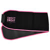 Sweet Sweat, Waist Trimmer, Large, Black & Pink, 1 Count