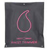 Sweet Sweat Waist Trimmer, Klein, Schwarz und Pink, 1 Gürtel