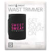 Sports Research, Sweet Sweat, пояс для похудения, маленький, черный и розовый, 1 шт.