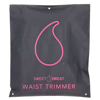 Sports Research, Sweet Sweat Waist Trimmer, Klein, Schwarz und Pink, 1 Gürtel