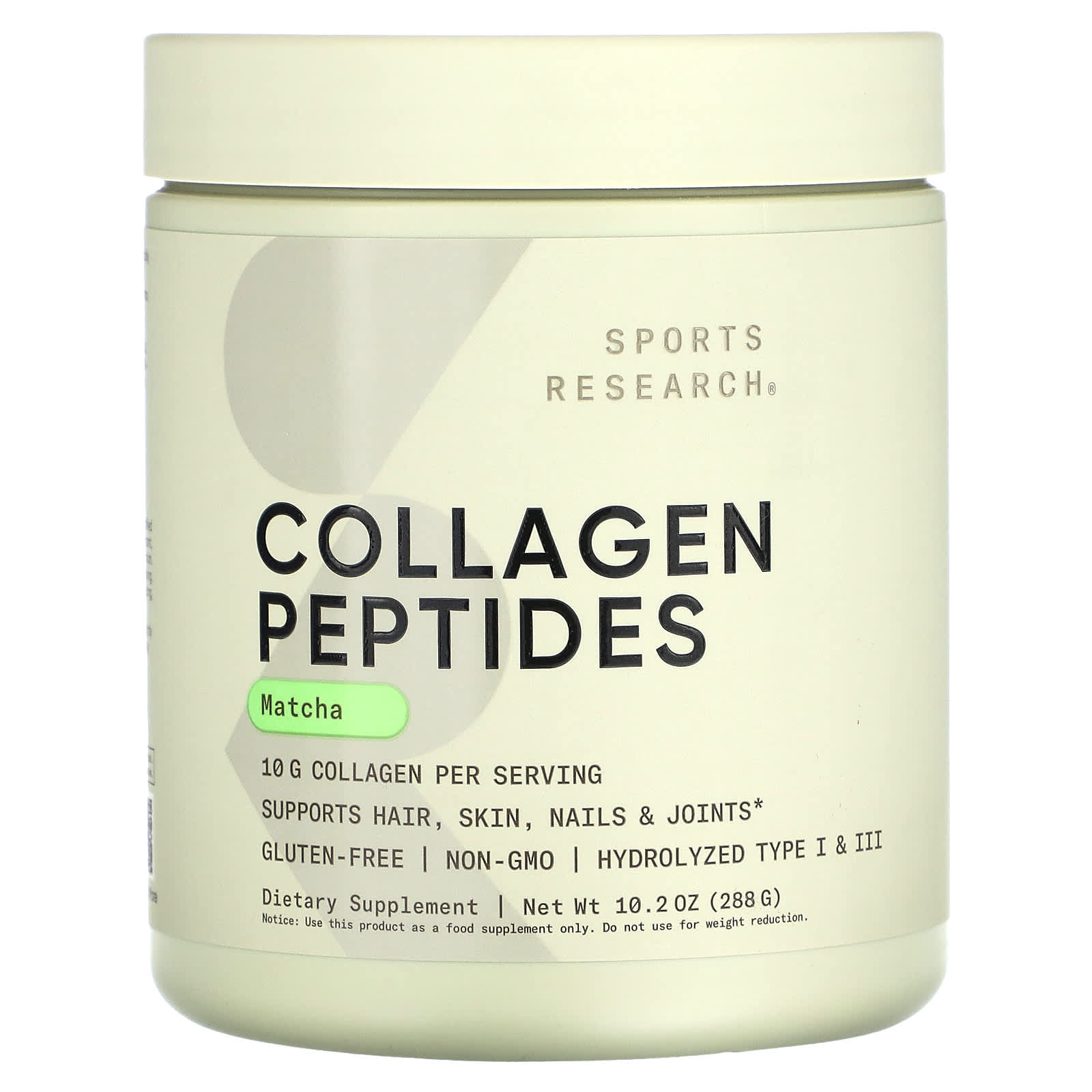 Vital Proteins Suplemento de péptidos de colágeno Matcha en polvo