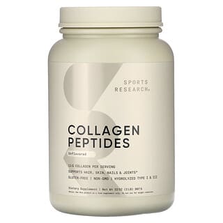 Sports Research, Peptidi di collagene, non aromatizzati, 907 g