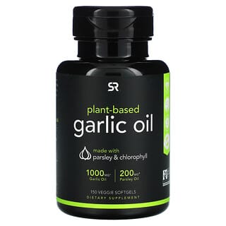 Sports Research, Plant-Based Garlic Oil with Parsley & Chlorophyll, 150 Veggie Softgels