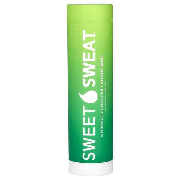 Sports Research, Sweet Sweat, 운동 강화제, 시트러스 민트, 182g(6.4oz)