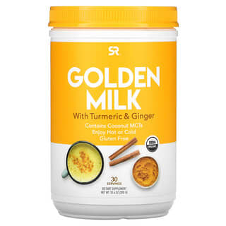 Sports Research, Goldene Milch mit Kurkuma und Ingwer, 300 g (10,6 oz.)