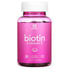 Biotin + Vitamin C, Natural Berry,  60 Gummies