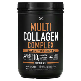 Sports Research, Multi Collagen Complex, Chocolate, 1.03 lb (465 g)
