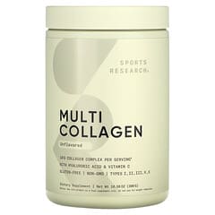Sports Research, Multi Collagen, Unflavored, 10.58 oz (300 g)