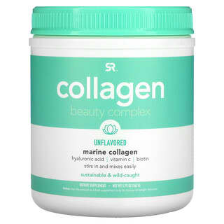 Sports Research, Complejo de colágeno para la belleza, Colágeno marino, Sin sabor, 163 g (5,75 oz)