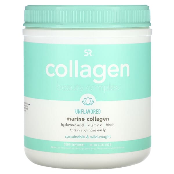 Sports Research, Collagen Beauty Complex, Marine Collagen, Unflavored, 5.75 oz (163 g)