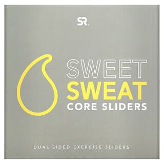 Sports Research, Controles deslizantes Sweet Sweat Core, 2 peças
