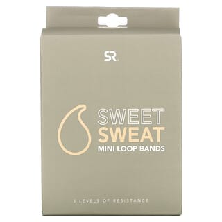 Sports Research, Sweet Sweat, мини-эспандеры, 5 штук