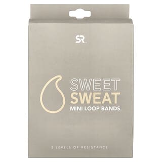 Sports Research, Sweet Sweat, Minifaixas Elásticas, 5 Faixas Elásticas