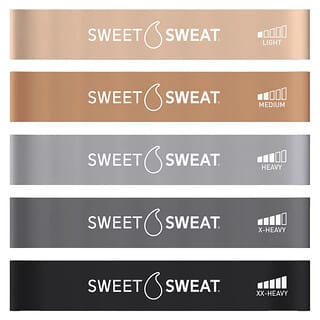 سبورتس ريسورش‏, Sweet Sweat، أشرطة حلقية صغيرة مرنة للتمارين الرياضية، 5 أشرطة حلقية مرنة